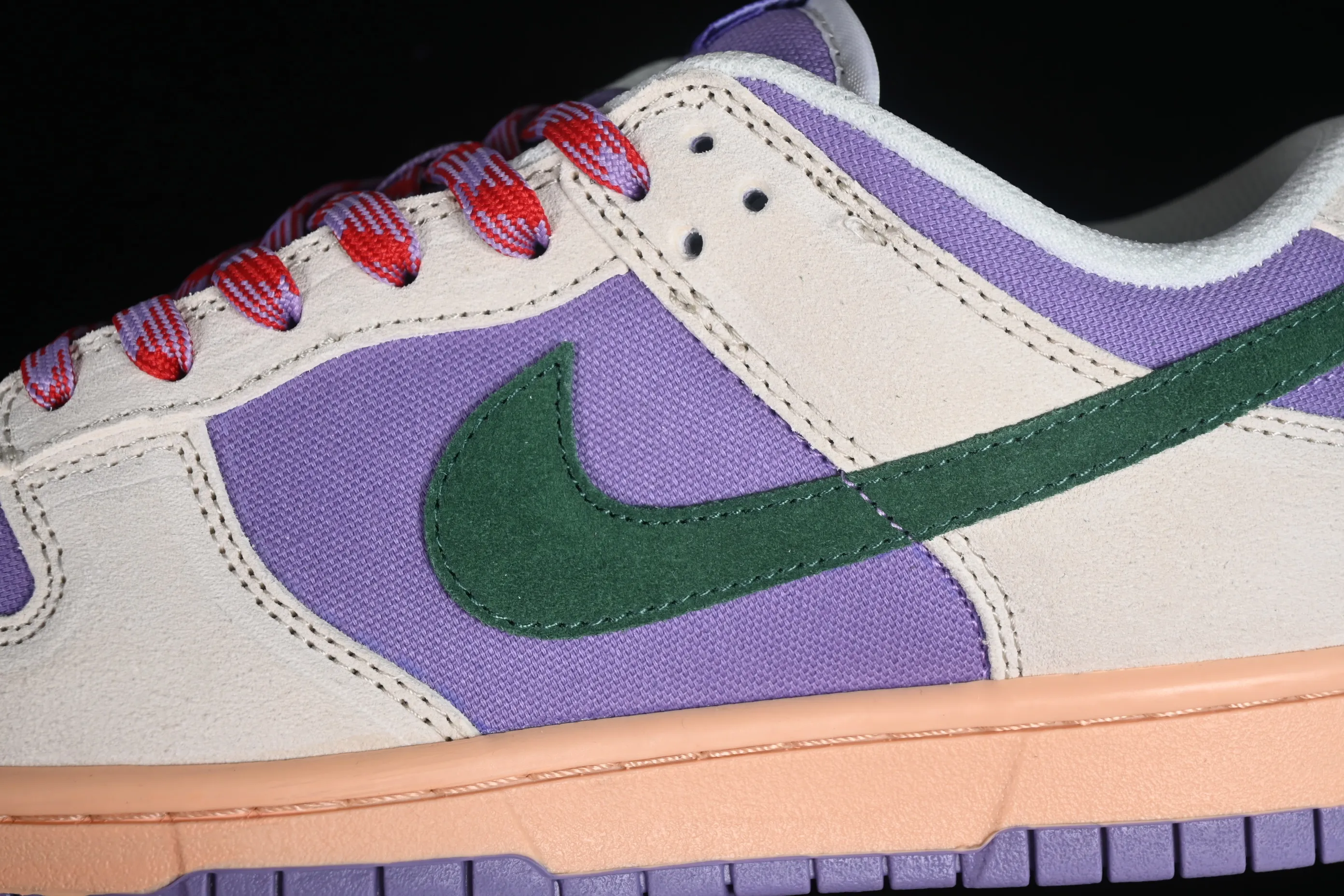 All Categories Nk SB Dunk Series Nk SB Dunk Low Low-top sneakers Nk SB Dunk Low Taro Purple Black Hook Low-top casual sports skateboard shoes HF5030-030